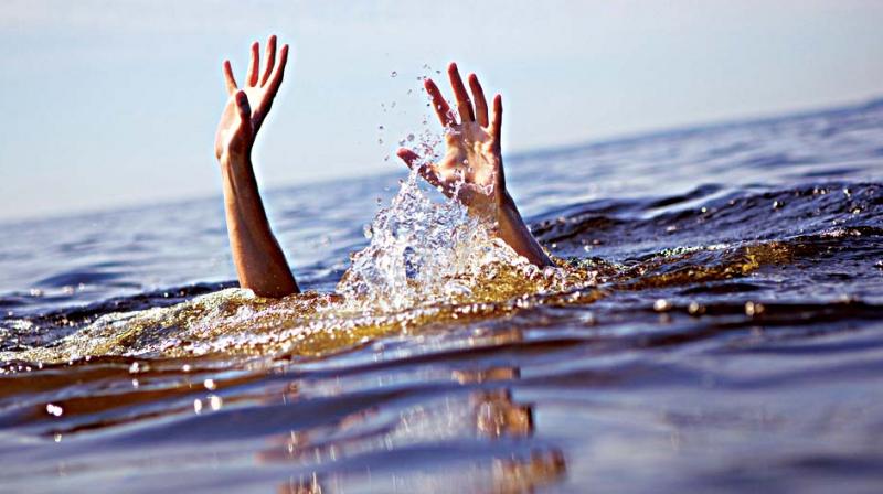 On Wednesday morning, the villagers found clothes and slippers near the lake and informed the victims’ family. On Wednesday morning, the villagers found clothes and slippers near the lake and informed the victims’ family.