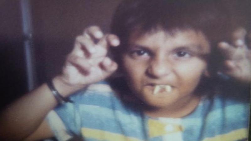 Ranveer Singh's childhood picture. (Photo: Instagram) Ranveer Singh's childhood picture. (Photo: Instagram)