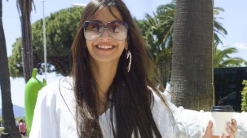 The picture that Sonam shared on Instagram. The picture that Sonam shared on Instagram.
