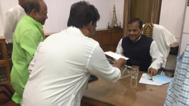Both the leaders had for a long been alleging delay in construction of a second bridge over the Brahmani river, establishment of a super-speciality hospital in Rourkela and lack of job opportunities for local youths in Paradip oil refinery. (Photo: ANI) Both the leaders had for a long been alleging delay in construction of a second bridge over the Brahmani river, establishment of a super-speciality hospital in Rourkela and lack of job opportunities for local youths in Paradip oil refinery. (Photo: ANI)