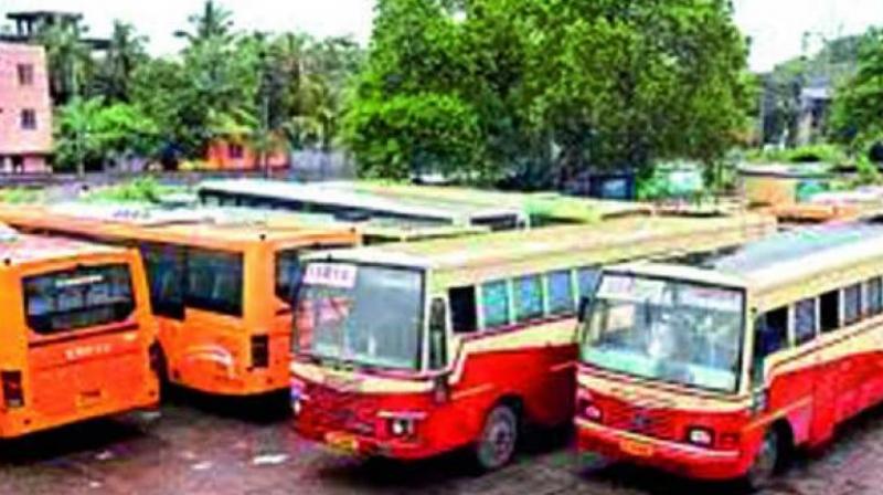 Bus services resumed from 3 pm on Tuesday. Bus services resumed from 3 pm on Tuesday.