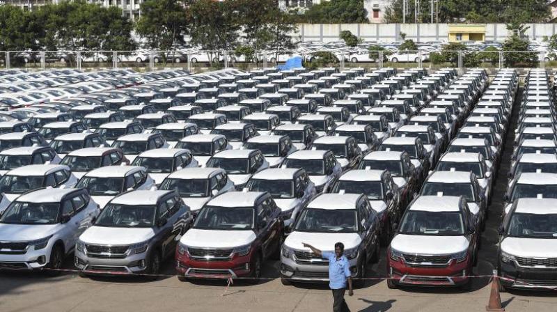 India’s auto sales volume will take another 3-4 years to reach 2018 levels. (PTI Photo) India’s auto sales volume will take another 3-4 years to reach 2018 levels. (PTI Photo)