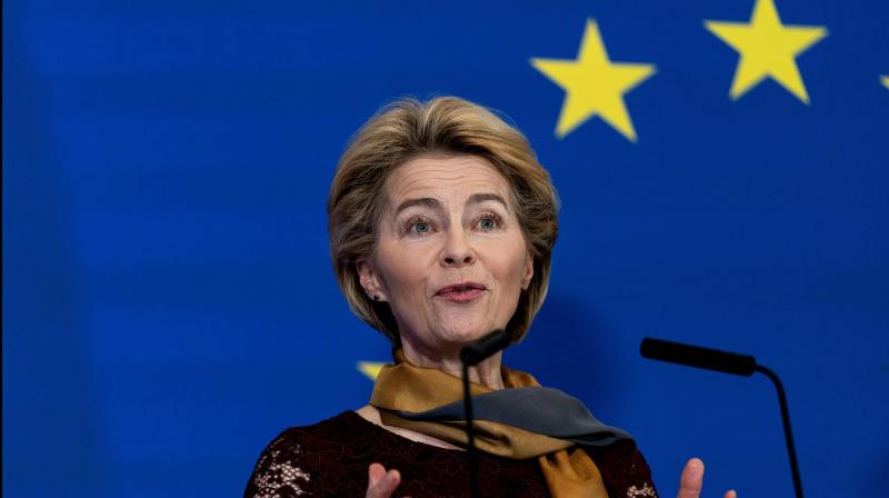 European Commission President Ursula von der Leyen. (AFP Photo) European Commission President Ursula von der Leyen. (AFP Photo)