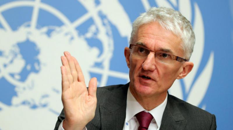 U.N. aid chief Mark Lowcock said on Thursday as he asked wealthy countries for billions more dollars in assistance. (Photo- Twitter) U.N. aid chief Mark Lowcock said on Thursday as he asked wealthy countries for billions more dollars in assistance. (Photo- Twitter)