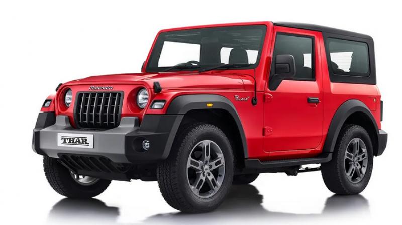Mahindra unveils all new Thar, launch on October 2. (Photo- AutoMahindra) Mahindra unveils all new Thar, launch on October 2. (Photo- AutoMahindra)