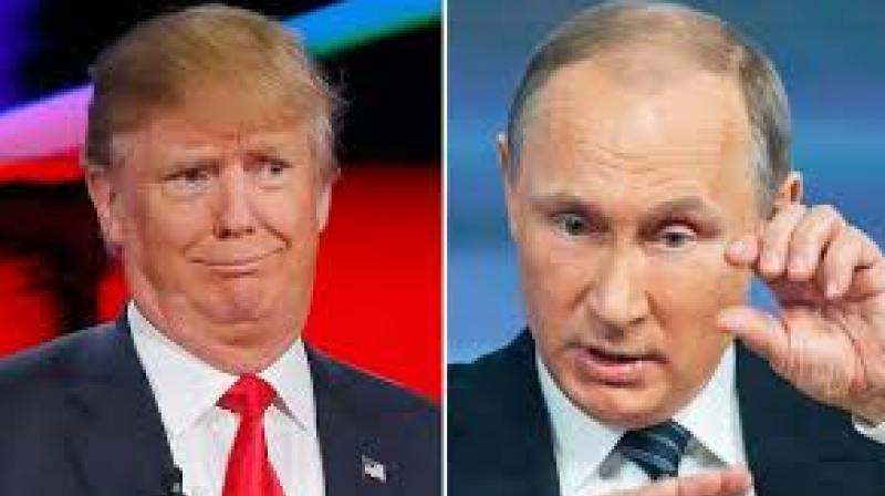 Putin launched into a series of ribald jokes about prostitutes, riffing on Trump's former role as owner of the Miss Universe beauty contest. (Photo: AP) Putin launched into a series of ribald jokes about prostitutes, riffing on Trump's former role as owner of the Miss Universe beauty contest. (Photo: AP)