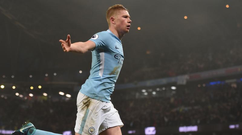 Manchester City racked up a 16th consecutive Premier League win as the runaway leaders routed Tottenham 4-1. (Photo: AFP) Manchester City racked up a 16th consecutive Premier League win as the runaway leaders routed Tottenham 4-1. (Photo: AFP)