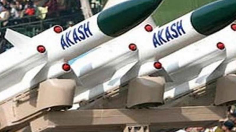 The procurement will include two regiments of Akash missile systems. (Photo: File | PTI) The procurement will include two regiments of Akash missile systems. (Photo: File | PTI)