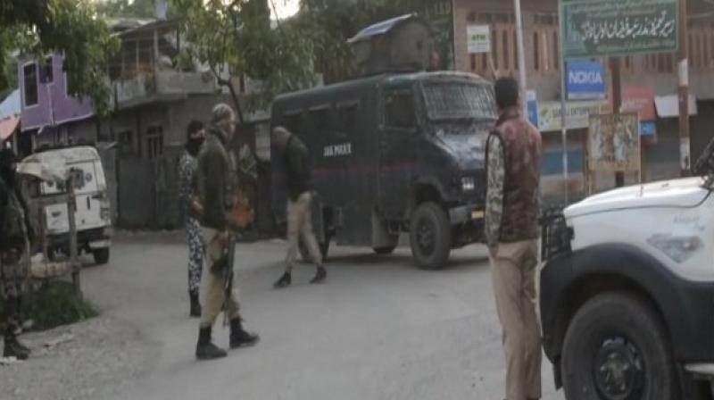 A fierce gun battle ensued after security personnel launched an operation to eliminate the terrorists in the vicinity. (Photo: ANI) A fierce gun battle ensued after security personnel launched an operation to eliminate the terrorists in the vicinity. (Photo: ANI)