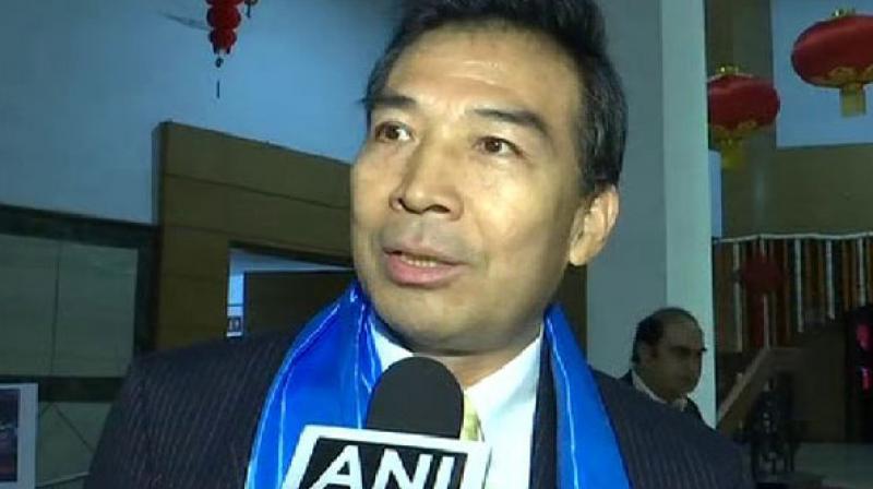 Speaking on unresolved border issues, Luo said that it is important to maintain peace and tranquillity and 'border disputes are left over by history.' (Photo: ANI) Speaking on unresolved border issues, Luo said that it is important to maintain peace and tranquillity and 'border disputes are left over by history.' (Photo: ANI)