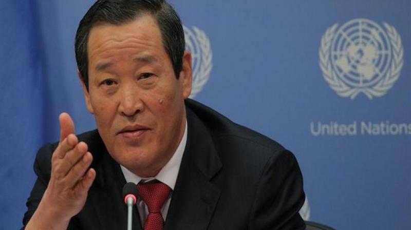 'The United States should deliberate and think over the consequences its outrageous acts might have on the future development,' Kim was quoted as saying. (Photo: ANI) 'The United States should deliberate and think over the consequences its outrageous acts might have on the future development,' Kim was quoted as saying. (Photo: ANI)