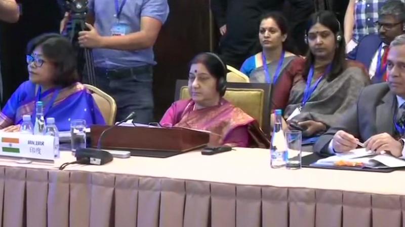 India was an observer at the SCO since 2005 and has generally participated in the ministerial-level meetings of the grouping which focus mainly on security and economic cooperation in the Eurasian region. (Photo: ANI | Twitter) India was an observer at the SCO since 2005 and has generally participated in the ministerial-level meetings of the grouping which focus mainly on security and economic cooperation in the Eurasian region. (Photo: ANI | Twitter)