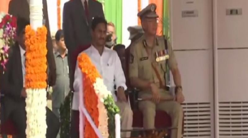 ‘British rule ended on August 15, 1947. But all other disparities are still continuing. What is our position in human development indices?’ the chief minister asked. (Photo: ANI) ‘British rule ended on August 15, 1947. But all other disparities are still continuing. What is our position in human development indices?’ the chief minister asked. (Photo: ANI)
