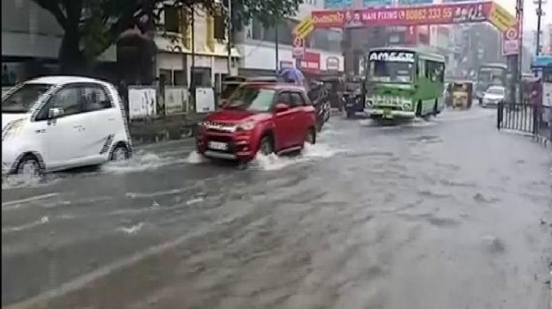On August 14, Chief Minister Pinarayi Vijayan announced a compensation of Rs 4 lakh for the families of people who lost their lives due to floods in the state. (Photo: ANI) On August 14, Chief Minister Pinarayi Vijayan announced a compensation of Rs 4 lakh for the families of people who lost their lives due to floods in the state. (Photo: ANI)