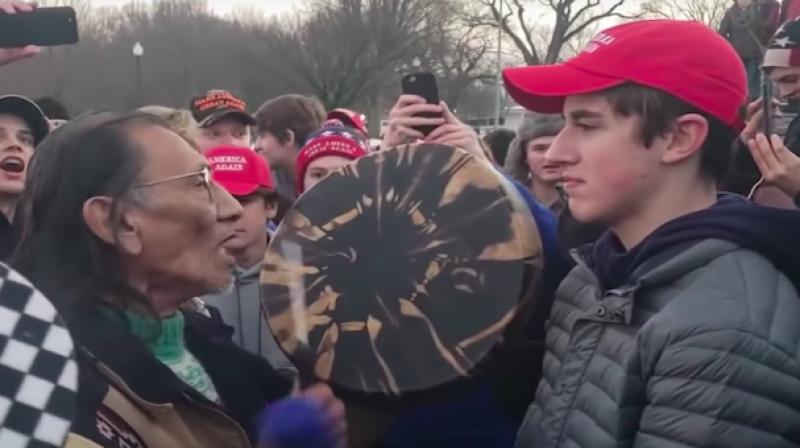 A Kentucky teenager sued CNN on Tuesday for defamation. (Photo:Twitter) A Kentucky teenager sued CNN on Tuesday for defamation. (Photo:Twitter)