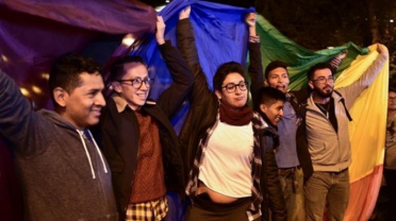 The Constitutional Court said same-sex marriage had been approved in a five-to-four vote of its nine judges in a closed hearing. (Photo: AFP) The Constitutional Court said same-sex marriage had been approved in a five-to-four vote of its nine judges in a closed hearing. (Photo: AFP)