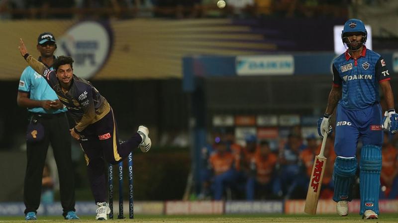 Kuldeep has taken four wickets in nine matches at an economy rate of 8.66 while bowling 33 overs for the Kolkata Knight Riders. (Photo: BCCI) Kuldeep has taken four wickets in nine matches at an economy rate of 8.66 while bowling 33 overs for the Kolkata Knight Riders. (Photo: BCCI)