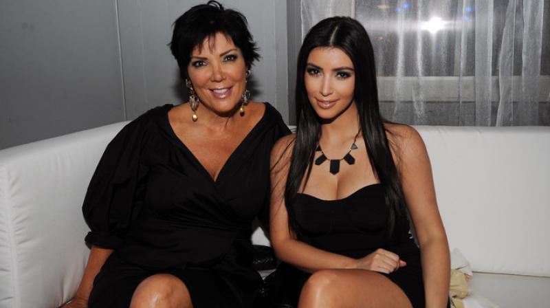Kris Jenner and Kim Kardashian. Kris Jenner and Kim Kardashian.