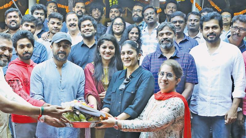 Soorarai Pottru launch Soorarai Pottru launch