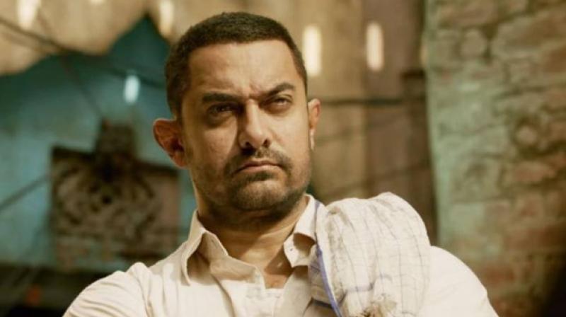 Aamir Khan in a still from 'Dangal.' Aamir Khan in a still from 'Dangal.'