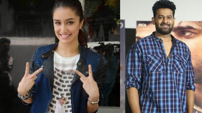 Shraddha Kapoor and Prabhas. Shraddha Kapoor and Prabhas.