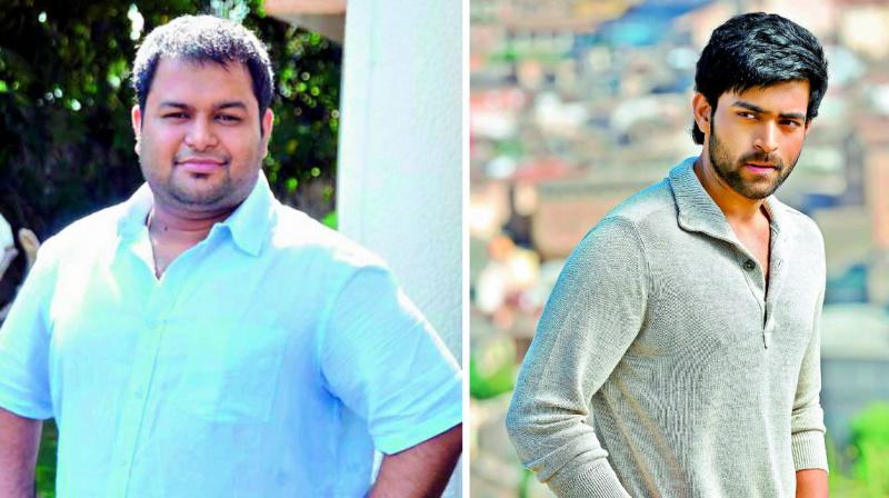 SS Thaman and Varun Tej SS Thaman and Varun Tej