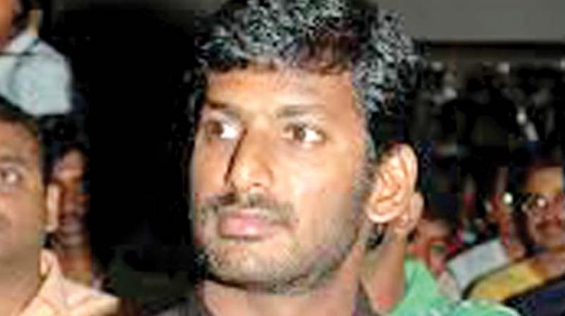 RK Nagar bypoll: Actor Vishal to file nominations tomorrow RK Nagar bypoll: Actor Vishal to file nominations tomorrow