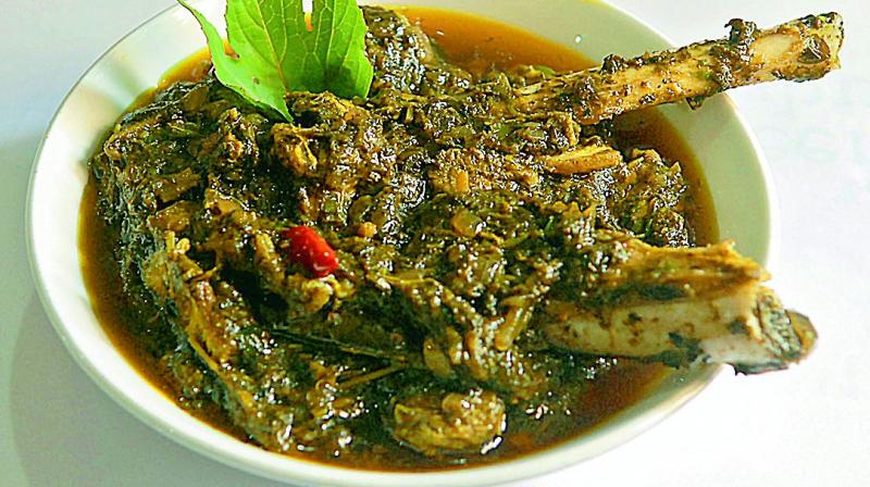 Gongura Mutton Gongura Mutton