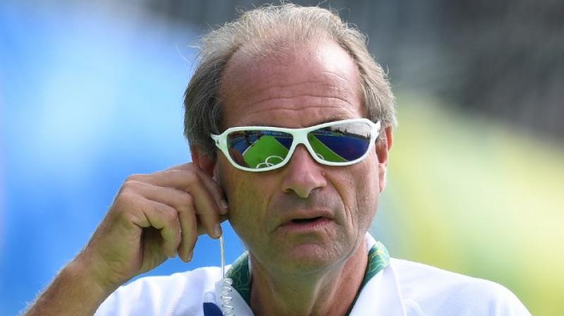 Last week, Roelant Oltmans was sacked as the head coach of the Indian men's hockey team, following a three-day meeting of the Hockey India High Performance and Development Committee.(Photo: AFP) Last week, Roelant Oltmans was sacked as the head coach of the Indian men's hockey team, following a three-day meeting of the Hockey India High Performance and Development Committee.(Photo: AFP)