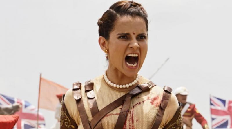 Blazing and ecstatic Kangana - Movie News