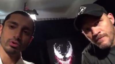 Riz Ahmed and Tom Hardy.