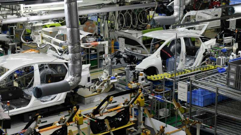 For 2018-19, passenger vehicle sales rose by 2.7 per cent to 33,77,436 units from 32,88,581 units in 2017-18. (Photo: File | AFP) For 2018-19, passenger vehicle sales rose by 2.7 per cent to 33,77,436 units from 32,88,581 units in 2017-18. (Photo: File | AFP)