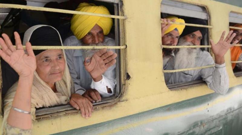 The ongoing Baisakhi festival is a subject of controversy as India accused Pakistan of using it to incite Indian pilgrims on the issue of 'Khalistan', which was rejected by Islamabad. (Photo: Representational/AFP) The ongoing Baisakhi festival is a subject of controversy as India accused Pakistan of using it to incite Indian pilgrims on the issue of 'Khalistan', which was rejected by Islamabad. (Photo: Representational/AFP)