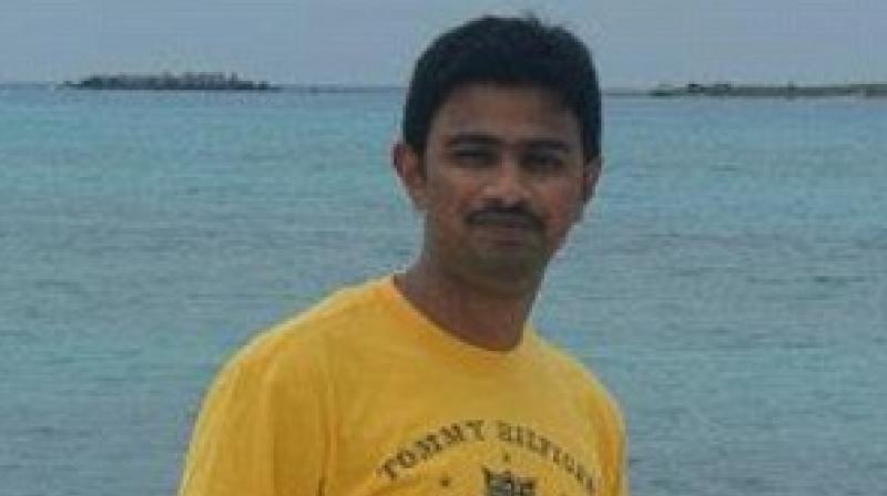 Srinivas Kuchibhotla, who was killed by a gunman in a Kansar Srinivas Kuchibhotla, who was killed by a gunman in a Kansar