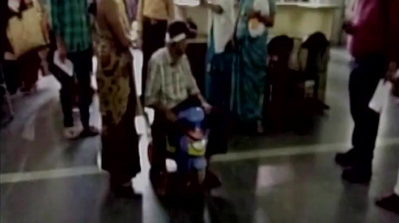 S Raju's wife Santoshi alleged as she did not have money to pay S Raju's wife Santoshi alleged as she did not have money to pay