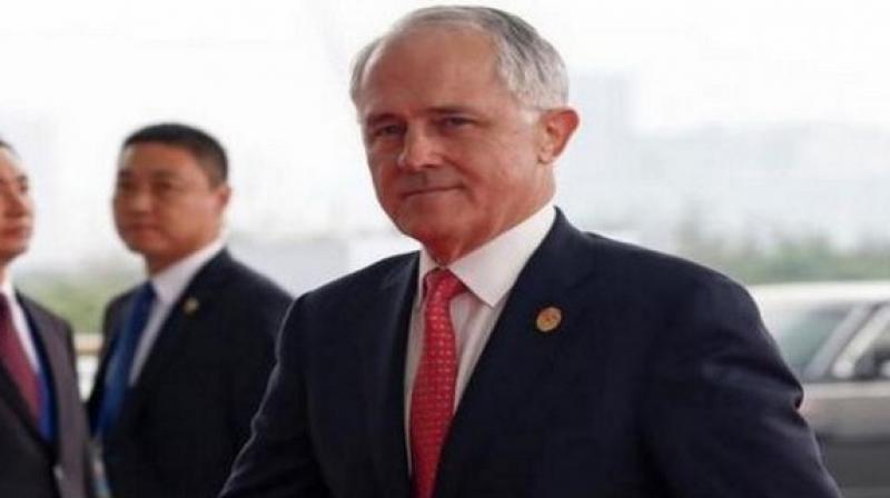 Australian PM Malcolm Turnbull to arrive in New Delhi.(Photo:ANI) Australian PM Malcolm Turnbull to arrive in New Delhi.(Photo:ANI)