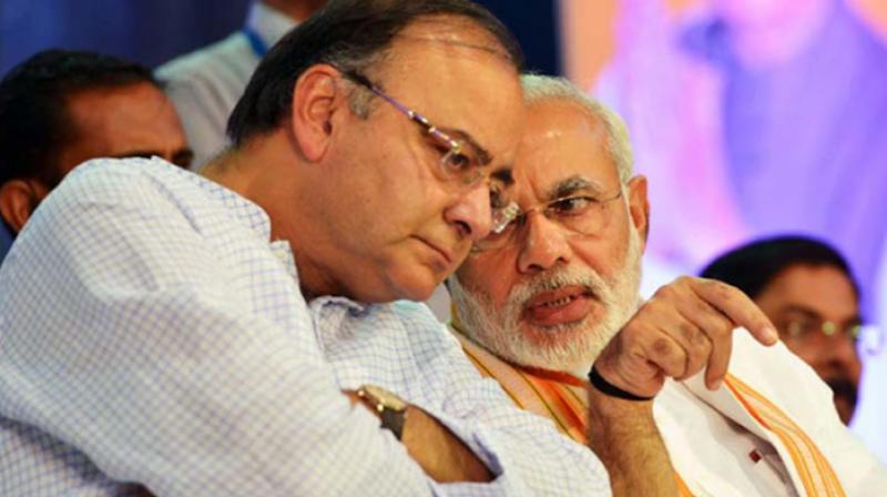 Union Defence Minister Arun Jaitley with Prime Minister Narendra Modi. (Photo: File) Union Defence Minister Arun Jaitley with Prime Minister Narendra Modi. (Photo: File)
