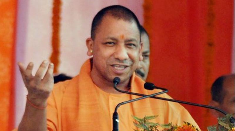 UP Chief Minister Yogi Adityanath addressing at a function in Moradabad on Sunday. (Photo: PTI) UP Chief Minister Yogi Adityanath addressing at a function in Moradabad on Sunday. (Photo: PTI)