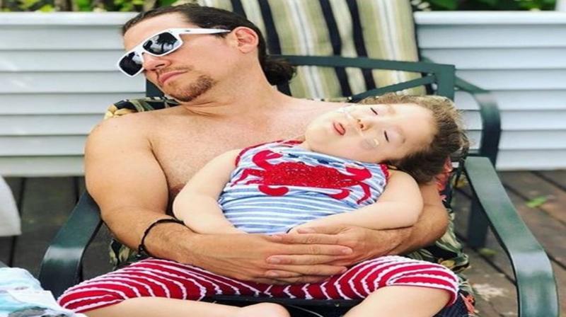 Miguel Cervantes with daughter. (Photo: ANI) Miguel Cervantes with daughter. (Photo: ANI)