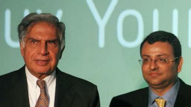 Ratan Tata with Cyrus Mistry (Photo: AFP) Ratan Tata with Cyrus Mistry (Photo: AFP)