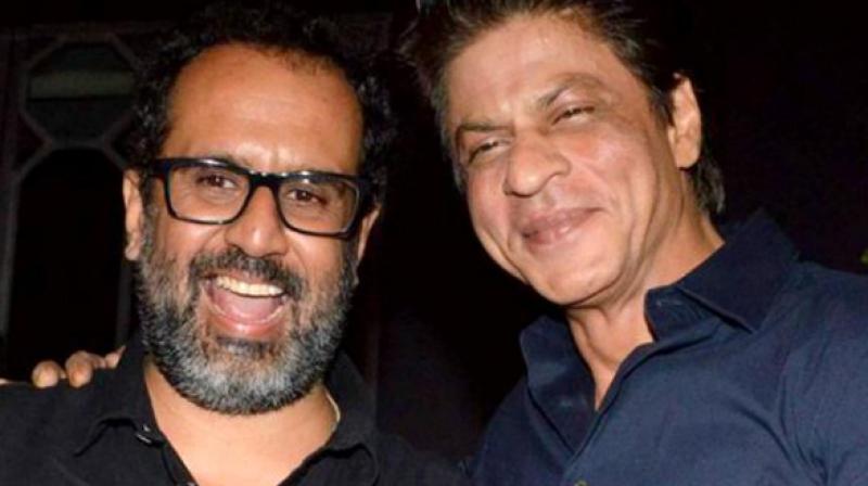Shah Rukh Khan and Aanand L. Rai at an event. Shah Rukh Khan and Aanand L. Rai at an event.
