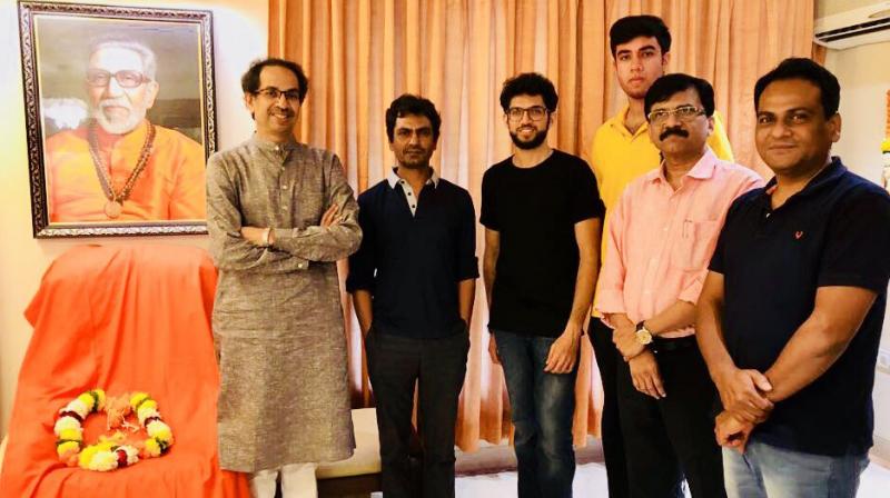 Nawazuddin Siddiqui begins prep for Balasaheb Thackeray biopic. Nawazuddin Siddiqui begins prep for Balasaheb Thackeray biopic.