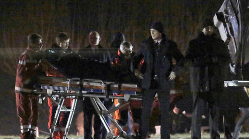 Beata Szydlo Polish Prime Minister Beata Szydlo is transported to a rescue helicopter after a car accident in Oswiecim, Poland. (Photo: AP) Beata Szydlo Polish Prime Minister Beata Szydlo is transported to a rescue helicopter after a car accident in Oswiecim, Poland. (Photo: AP)