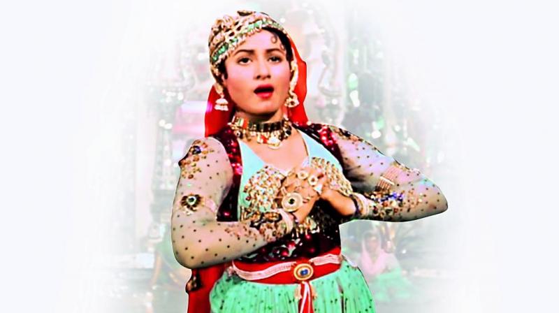A Still from Mughal-E-Azam A Still from Mughal-E-Azam