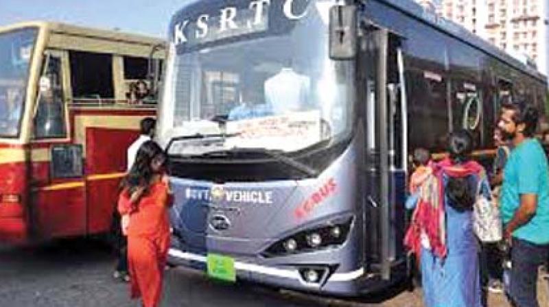 The main objective of ‘Kochi E-Bus Ltd’ will be the introduction of electric buses in the city following the Centre and state policy. The formation of the new company will be on the CIAL model, and the shares issued to the existing bus owners, state government, the public and the NRIs on a percentage basis. The main objective of ‘Kochi E-Bus Ltd’ will be the introduction of electric buses in the city following the Centre and state policy. The formation of the new company will be on the CIAL model, and the shares issued to the existing bus owners, state government, the public and the NRIs on a percentage basis.