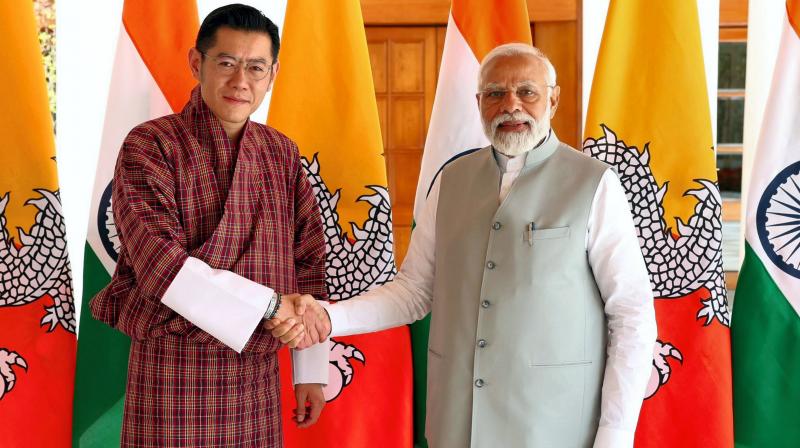 PM Modi holds talks with Bhutan King Jigme Khesar