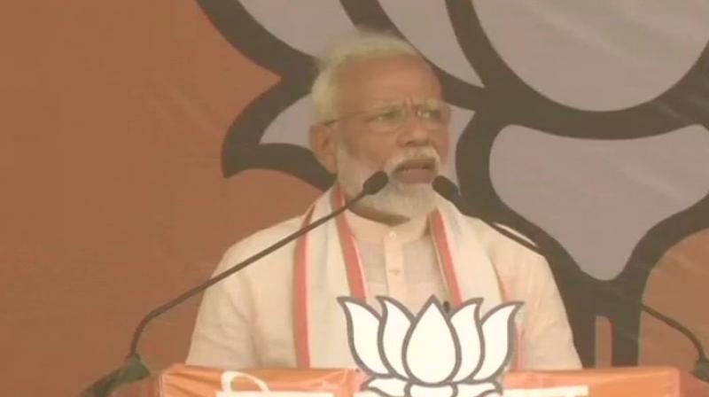The Prime Minister said that the young voters of the country are convinced that only BJP government can fulfil their dreams. (Photo: ANI twitter) The Prime Minister said that the young voters of the country are convinced that only BJP government can fulfil their dreams. (Photo: ANI twitter)