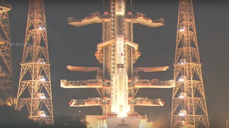 The launch, which was originally scheduled for March 5, 2020 was postponed due to technical glitches then. (Image credit: Twitter/@isro)