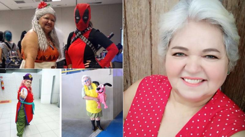 Solange and her various cosplay creations (Photo: Facebook) Solange and her various cosplay creations (Photo: Facebook)