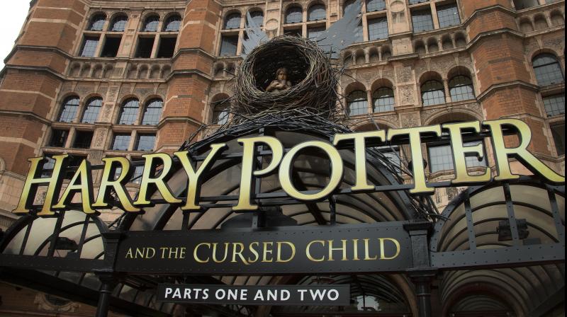 File photo shows the Palace Theatre in central London which is showing a stage production of, File photo shows the Palace Theatre in central London which is showing a stage production of,